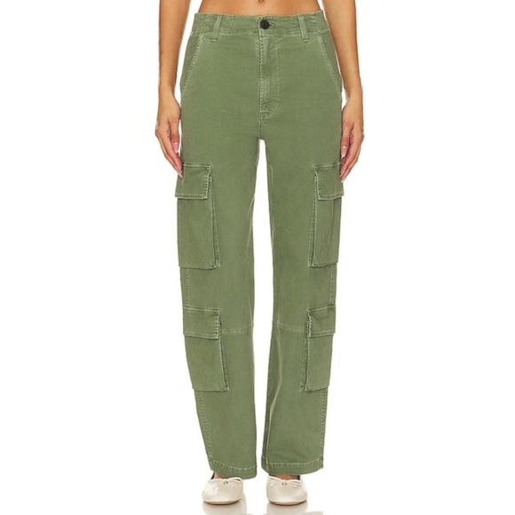 Citizens Of Humanity 29 Delena Cargo Pants In Surplus Green 29